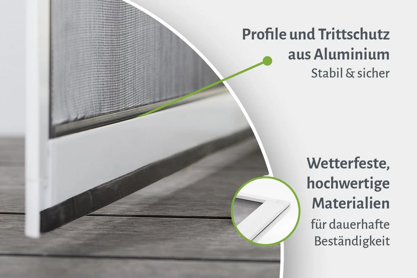 empasa Insektenschutz-Tür START Anthrazit Selbstbausatz - Bild 3