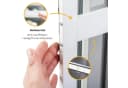 empasa Insektenschutz-Schiebetür COMFORT Weiß Aluminium Bild 4