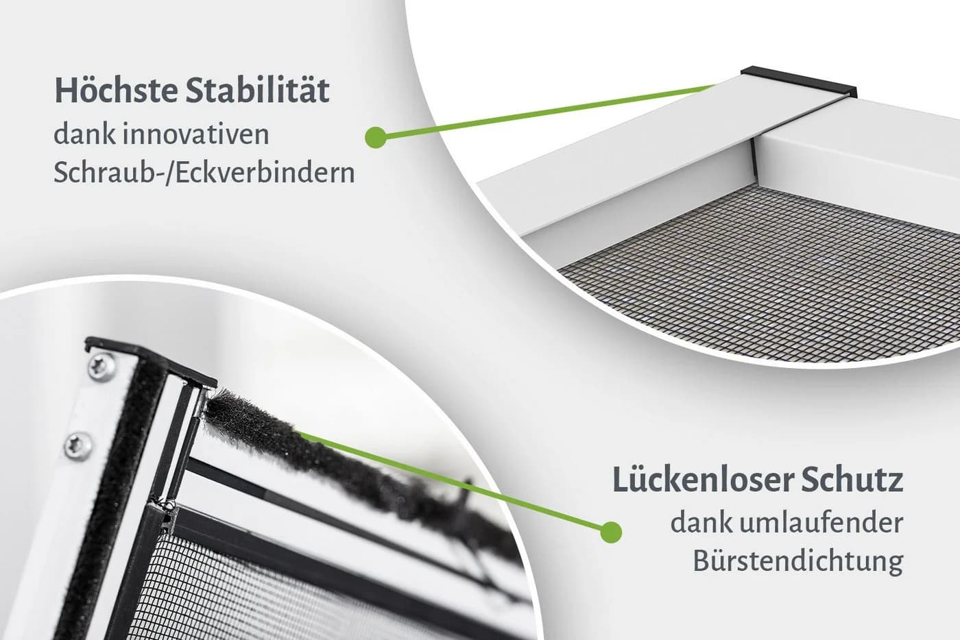 empasa Insektenschutz-Fensterrahmen MASTER SLIM Aluminium - Bild 3