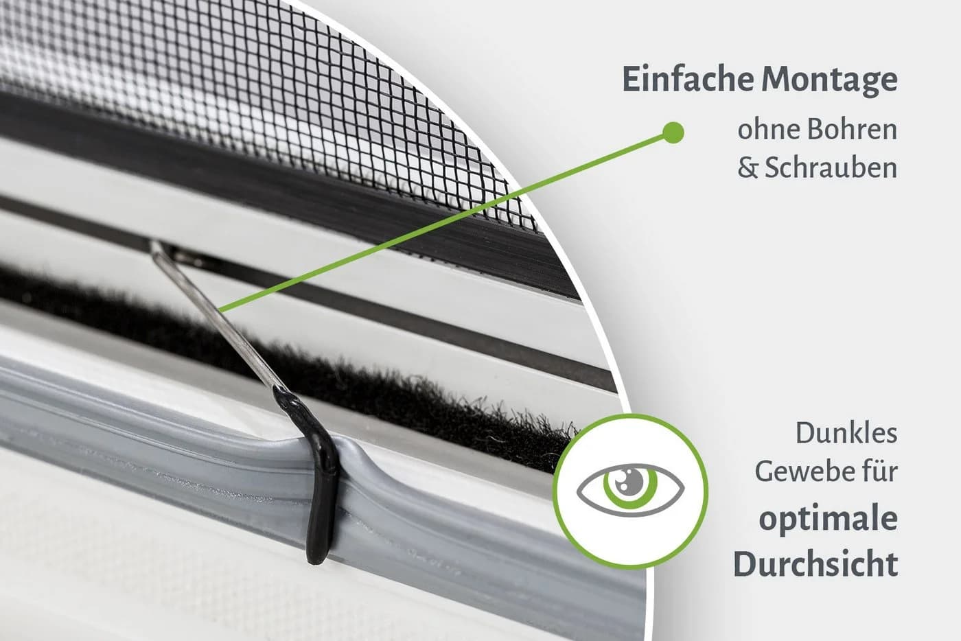 empasa Insektenschutz-Fensterrahmen MASTER SLIM Aluminium - Bild 5