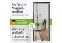 empasa Insektenschutz-Vorhang DELUXE Schwarz mit Magnetverschluss Bild 3