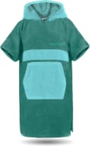 normani Surfer Poncho Baumwolle Kapuze Schlupf Badeponcho Bild 2