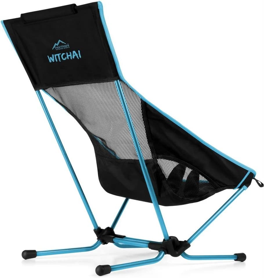 normani Campingstuhl Witchai Ultraleicht Strandstuhl Blau - Bild 4