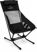 normani Campingstuhl Witchai Ultraleicht Schwarz Mesh Bild 2