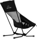 normani Campingstuhl Witchai Ultraleicht Schwarz Mesh Bild 4