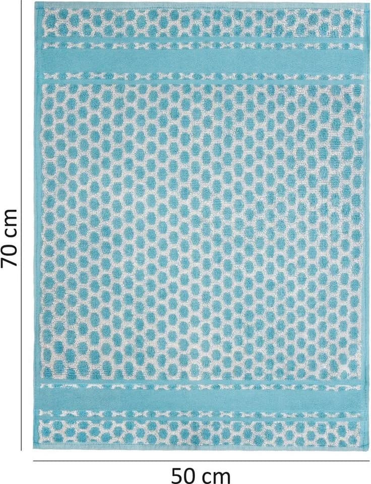 Aspero Geschirrtuch 3er Pack Frottee Baumwolle Blau Saugstark - Bild 3