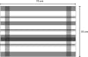 Aspero Geschirrtuch 10er Pack Toffee Stripe Bild 4
