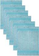 Aspero Geschirrtuch 6er Set Frottee Baumwolle Blau Saugstark Bild 2