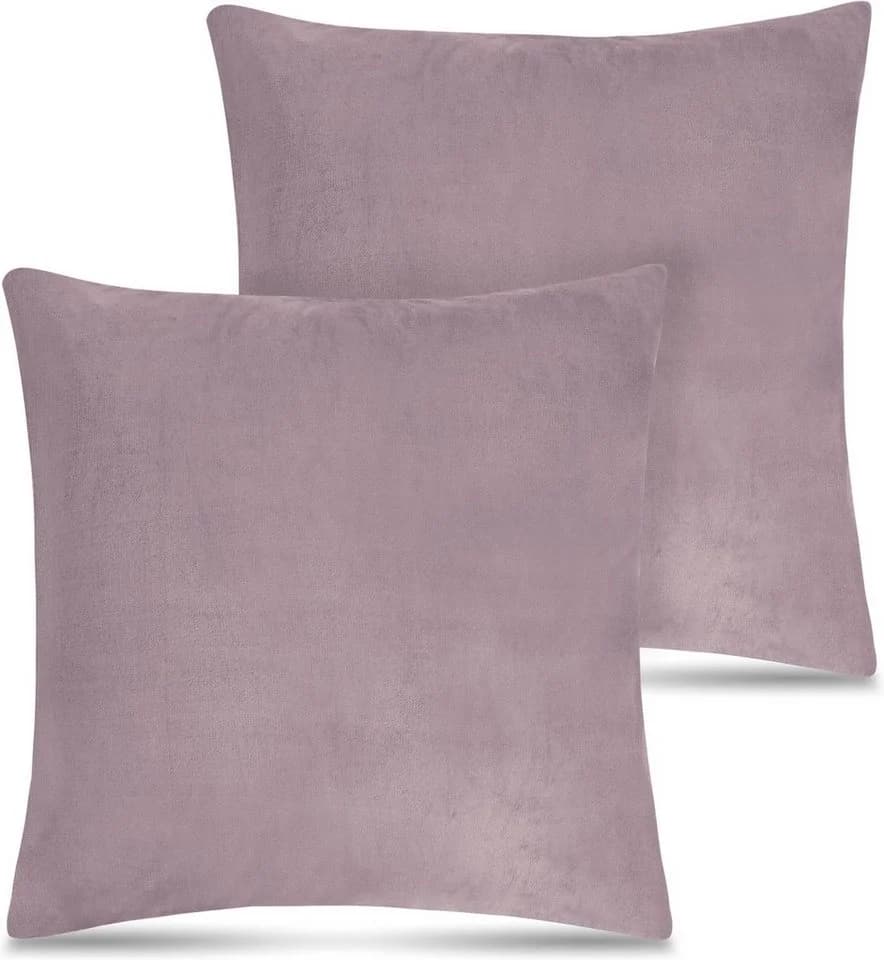 Aspero Kissenbezüge 2er-Set Flanell Rosa Asmara - Bild 2