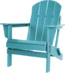 Aspero Adirondack Gartenstuhl Türkis Klappbar HDPE Bild 2