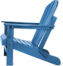 Aspero Adirondack Gartenstuhl Blau Klappbar HDPE Bild 1