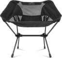 normani Campingstuhl Moak Ultraleicht Schwarz Aluminium Bild 1