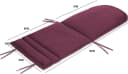 Aspero Stuhlauflage Adirondack Schwarz Polyester Bild 4