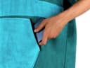 normani Damen Surfer-Poncho Baumwolle Kapuze Schlupf Badehandtuch Bild 4