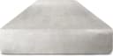 Aspero Flanell-Spannbettlaken PERPIGNAN Hellgrau 100% Polyester Bild 3