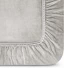 Aspero Flanell-Spannbettlaken PERPIGNAN Hellgrau 100% Polyester Bild 5