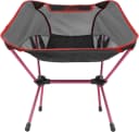 normani Campingstuhl Moak Ultraleicht Aluminium Grau/Rot Bild 1