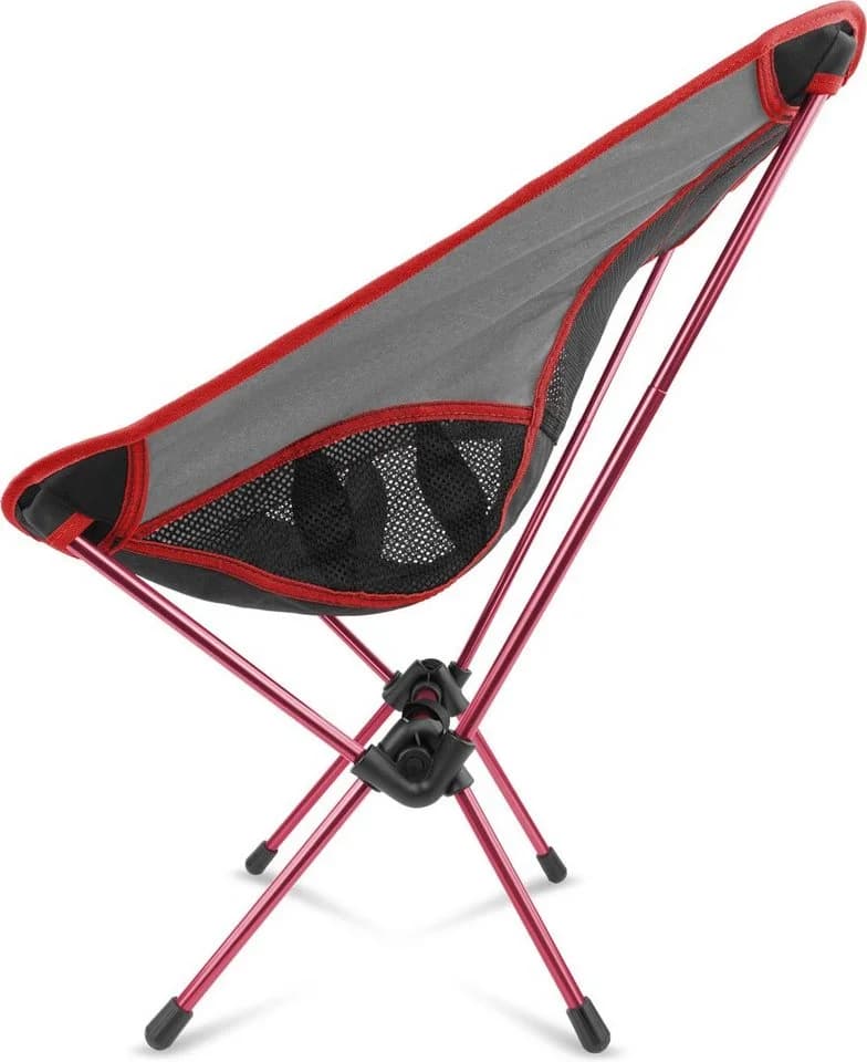 normani Campingstuhl Moak Ultraleicht Aluminium Grau/Rot - Bild 4
