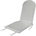 Aspero Hochlehnerauflage für Adirondack Stuhl Weiß Bild 1
