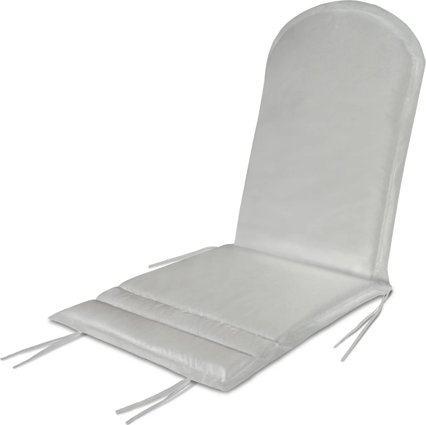 Aspero Hochlehnerauflage für Adirondack Stuhl Weiß