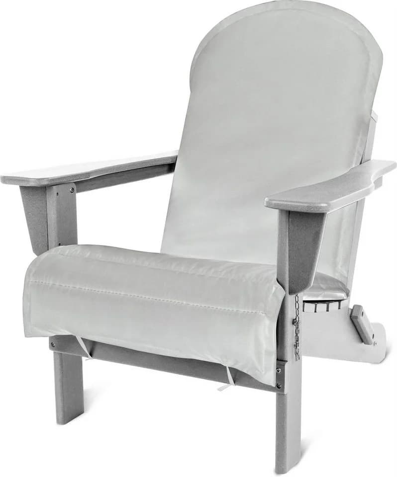 Aspero Hochlehnerauflage für Adirondack Stuhl Weiß - Bild 5