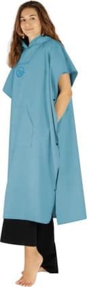 normani Badeponcho Damen Mikrofaser Nosara Blau Bild 1