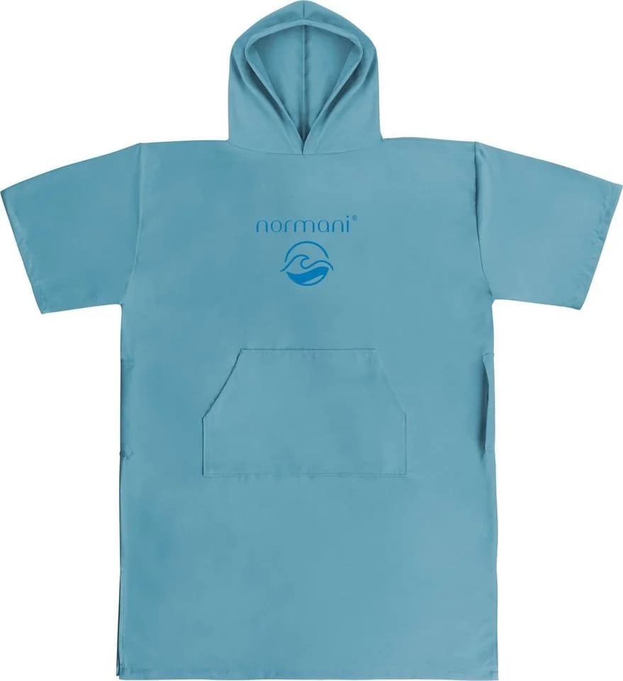 normani Badeponcho Damen Mikrofaser Siargao Polyester Kapuze Schlupf Handtuch