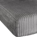 Aspero Spannbettlaken Flanell Streifen Grau Bild 2