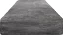 Aspero Spannbettlaken Flanell Streifen Grau Bild 3