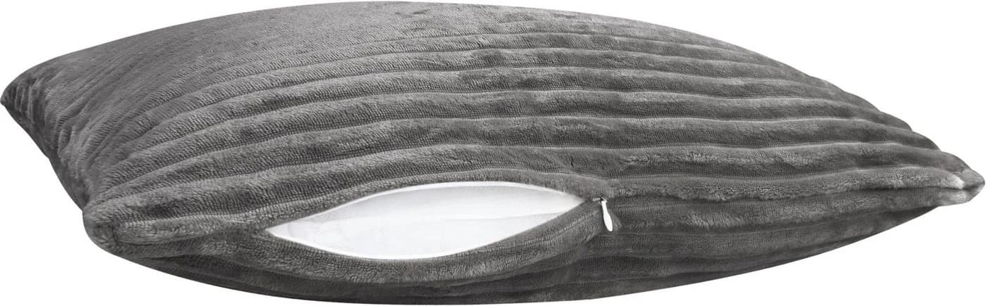 Aspero Kissenbezug Streifen-Flanell 80x80 cm - Bild 4