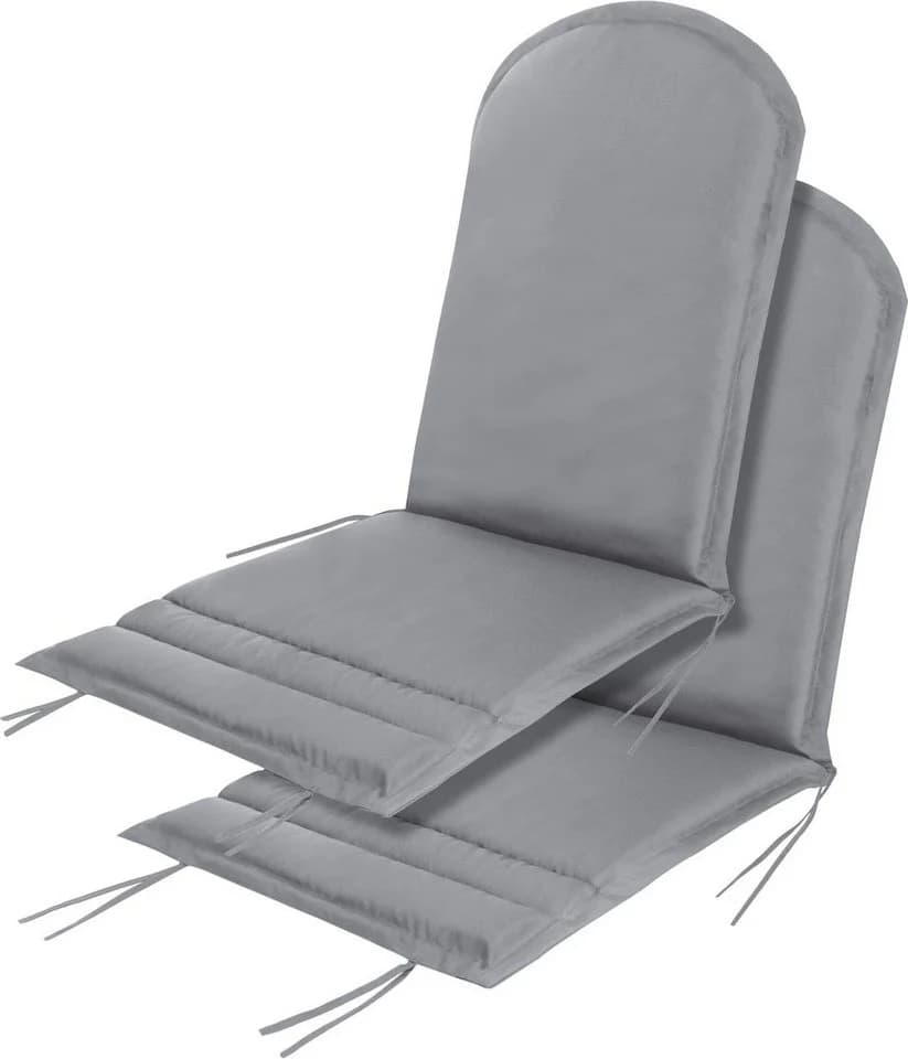Aspero Hochlehnerauflage Grau für Adirondack Gartenstuhl - Bild 2