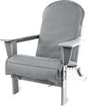 Aspero Hochlehnerauflage Grau für Adirondack Gartenstuhl Bild 5