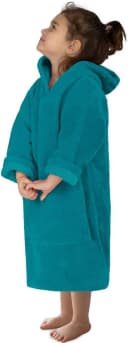normani Badeponcho Kinder langarm Poncho 2-5 Jahre Pichilemu Baumwolle Kapuze Schlupf Bild 1