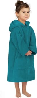 normani Badeponcho Kinder langarm Poncho 2-5 Jahre Pichilemu Baumwolle Kapuze Schlupf Bild 2