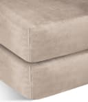 Aspero Flanell-Spannbettlaken PERPIGNAN Taupe 100% Polyester Bild 2