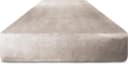 Aspero Flanell-Spannbettlaken PERPIGNAN Taupe 100% Polyester Bild 3