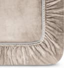 Aspero Flanell-Spannbettlaken PERPIGNAN Taupe 100% Polyester Bild 5