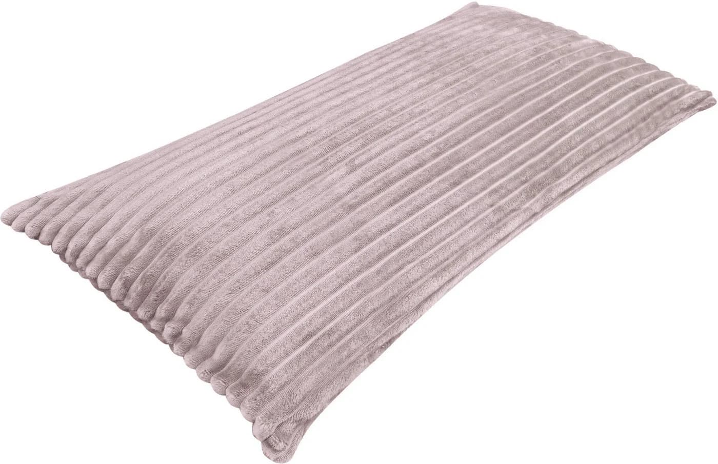 Aspero Kissenbezüge 2-tlg. Streifen-Flanell 40x80 cm Rosa - Bild 5