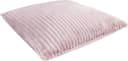 Aspero Kissenbezug 2-tlg. Streifen-Flanell 80x80 cm Rosa Bild 3