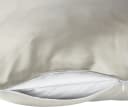 Aspero Seiden Kissenbezug 80x80 cm Enna Beige Haut- und haarschonend Bild 4