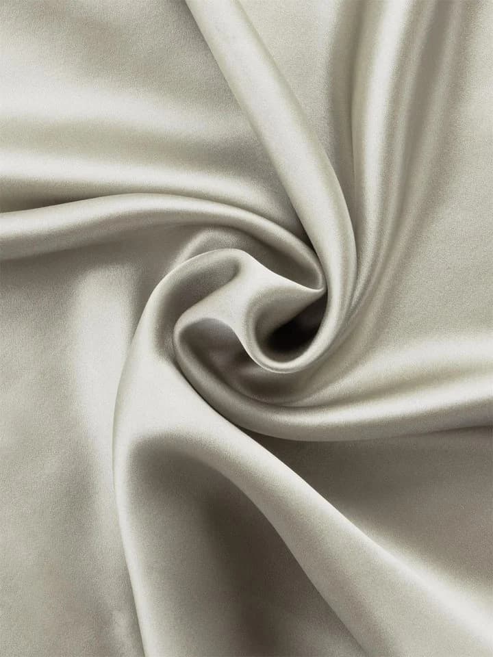 Aspero Seiden Kissenbezug 80x80 cm Enna Beige Haut- und haarschonend - Bild 5