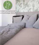 Aspero Spannbettlaken Bambus Rosa Interlock Rundum-Gummierung Bild 5