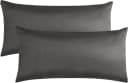 Aspero Satin Kissenbezug 40x80 cm Grau Haut- und Haarpflege Bild 2