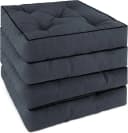 Aspero Sitzauflage Padua Grau 40x40 cm Gepolstert Bild 2