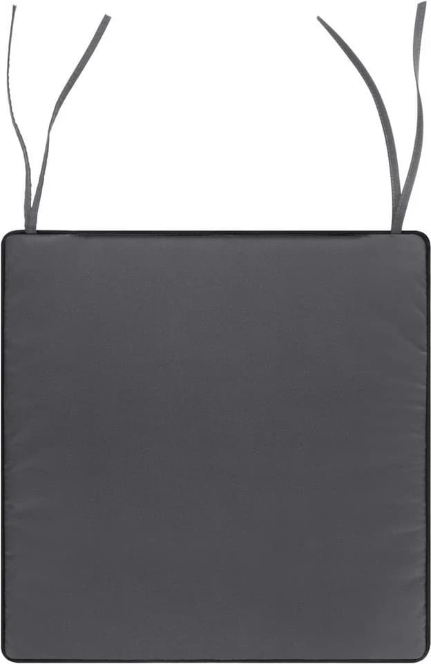 Aspero Sitzauflage 4 Stuhlkissen 40x40 cm Lucca - Gepolstert & Wasserdicht - Bild 4