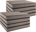 Aspero Sitzauflage Lucca Beige Wasserdicht Gepolstert Bild 2