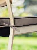 Aspero Sitzauflage Lucca Beige Wasserdicht Gepolstert Bild 5