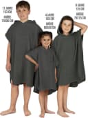 normani Kinder-Badeponcho Bio-Baumwolle Kapuze Schlupf Bild 1