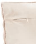 Aspero Kissenbezüge Fellimitat Beige 45x45 cm 2er Set Bild 5