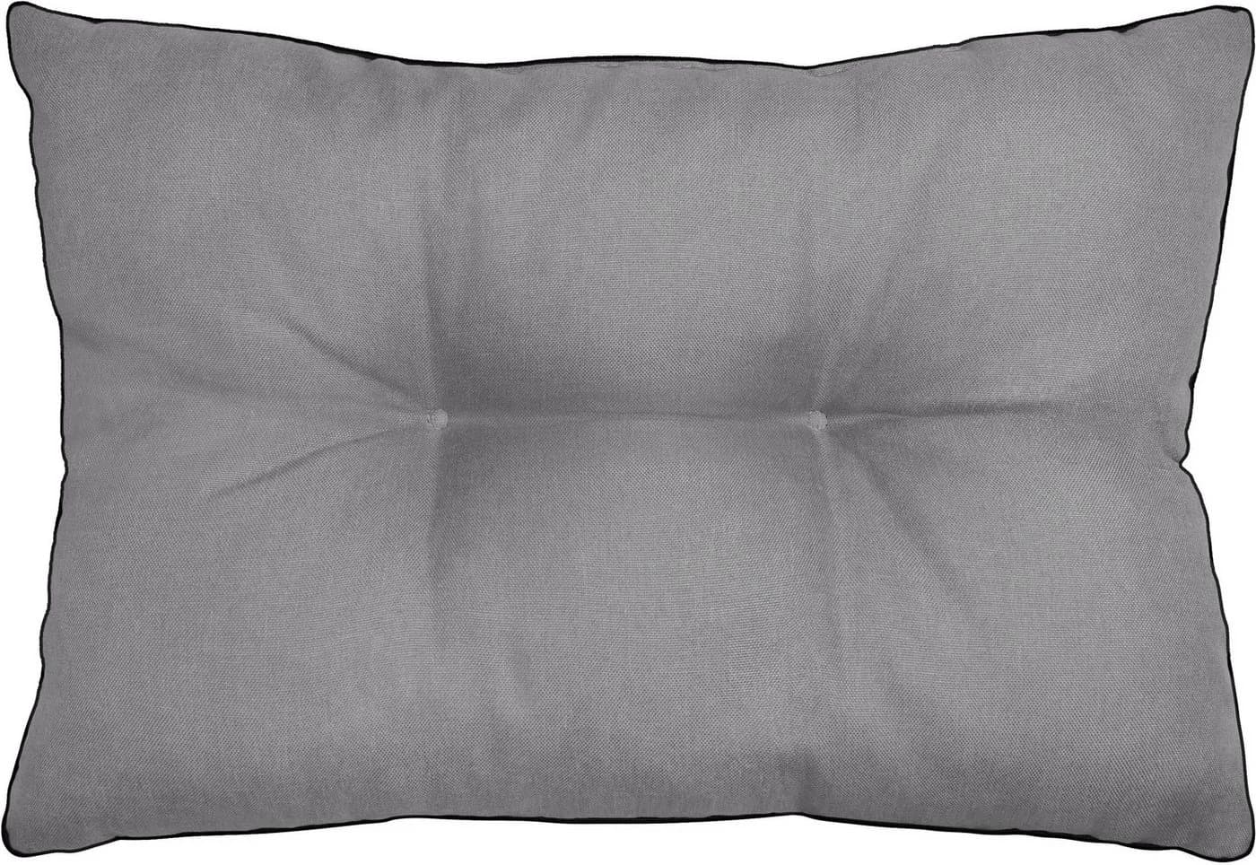 Aspero Rückenkissen Cordoba Grau 58x40 cm Gepolstert - Bild 2